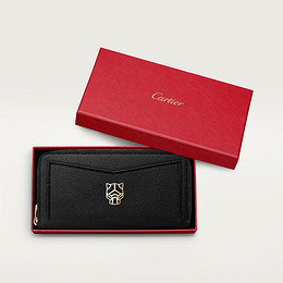 Zipped international wallet, Panthère Graphique de Cartier