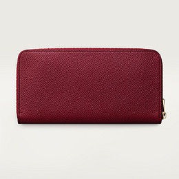 Zipped international wallet, Panthère Graphique de Cartier