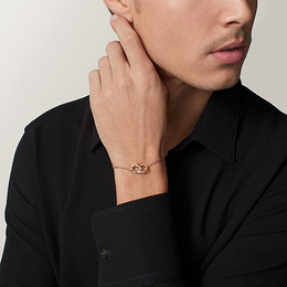 LOVE bracelet, on chain, paved