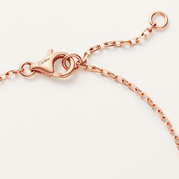LOVE bracelet, on chain, paved