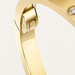 LOVE bracelet, small model, 10 diamonds