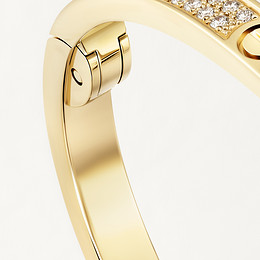 LOVE bracelet, small model, paved