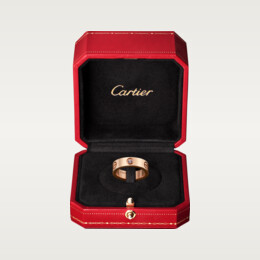 Anello LOVE zaffiri rosa