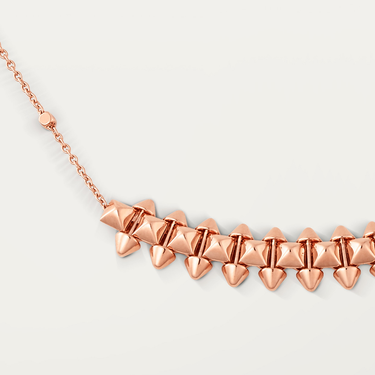 CRB7224745 - Clash de Cartier necklace Medium Model - Rose gold - Cartier