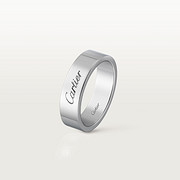 C de Cartier wedding band, 5 mm width