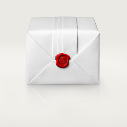 Cartier d'Amour stud earrings, 2 brilliant-cut diamonds, paved