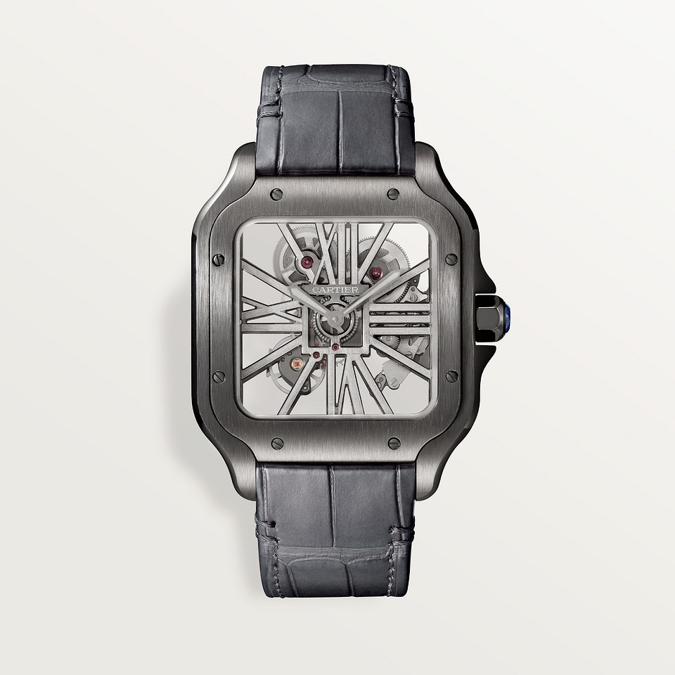cartier santos skeleton