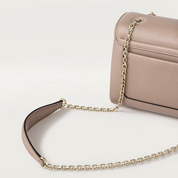Small model handtas met ketting, Panthère Graphique de Cartier