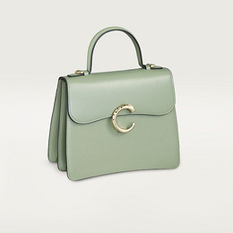 Sac poignée petit modèle, Panthère C de Cartier