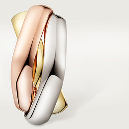 Boucles d'oreilles Trinity, de forme coussin