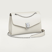 Small model handtas met ketting, Panthère Graphique de Cartier