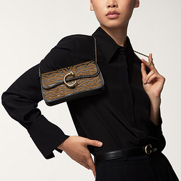 Bolso de cadena tamaño mini, Panthère C de Cartier