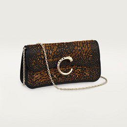 Mini model chain bag, Panthère C de Cartier