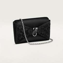 Bolso Pochette con cadena, Panthère Graphique de Cartier
