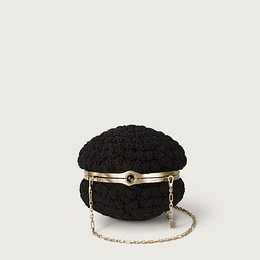 Bolso redondo de ganchillo, Cartier Soir