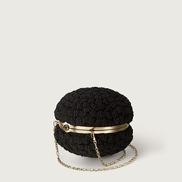 Bolso redondo de ganchillo, Cartier Soir