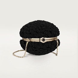 Bolso redondo de ganchillo, Cartier Soir
