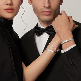 LOVE bracelet, classic model, paved