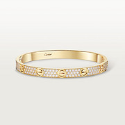LOVE bracelet, classic model, paved
