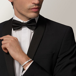 LOVE bracelet, classic model, paved, 10 diamonds