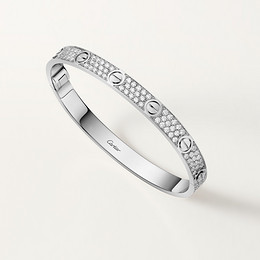LOVE bracelet, classic model, paved