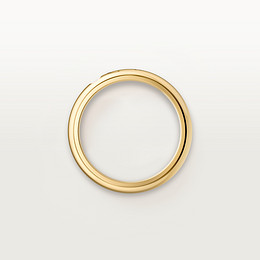C de Cartier wedding ring, 4 mm width, 1 diamond