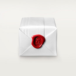C de Cartier Trauring, Breite 5 mm, ein Diamant