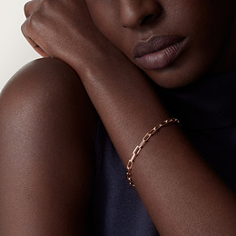 Bracelet Santos de Cartier, chaîne, petit modèle
