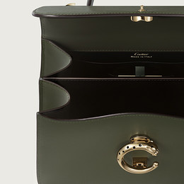 Sac poignée petit modèle, Panthère C de Cartier