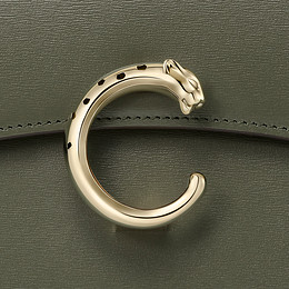 Sac poignée petit modèle, Panthère C de Cartier