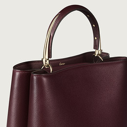 Sac poignée moyen modèle, Panthère Double
