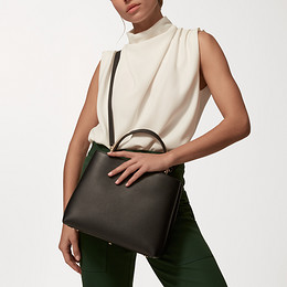Medium model handle bag, Panthère Double
